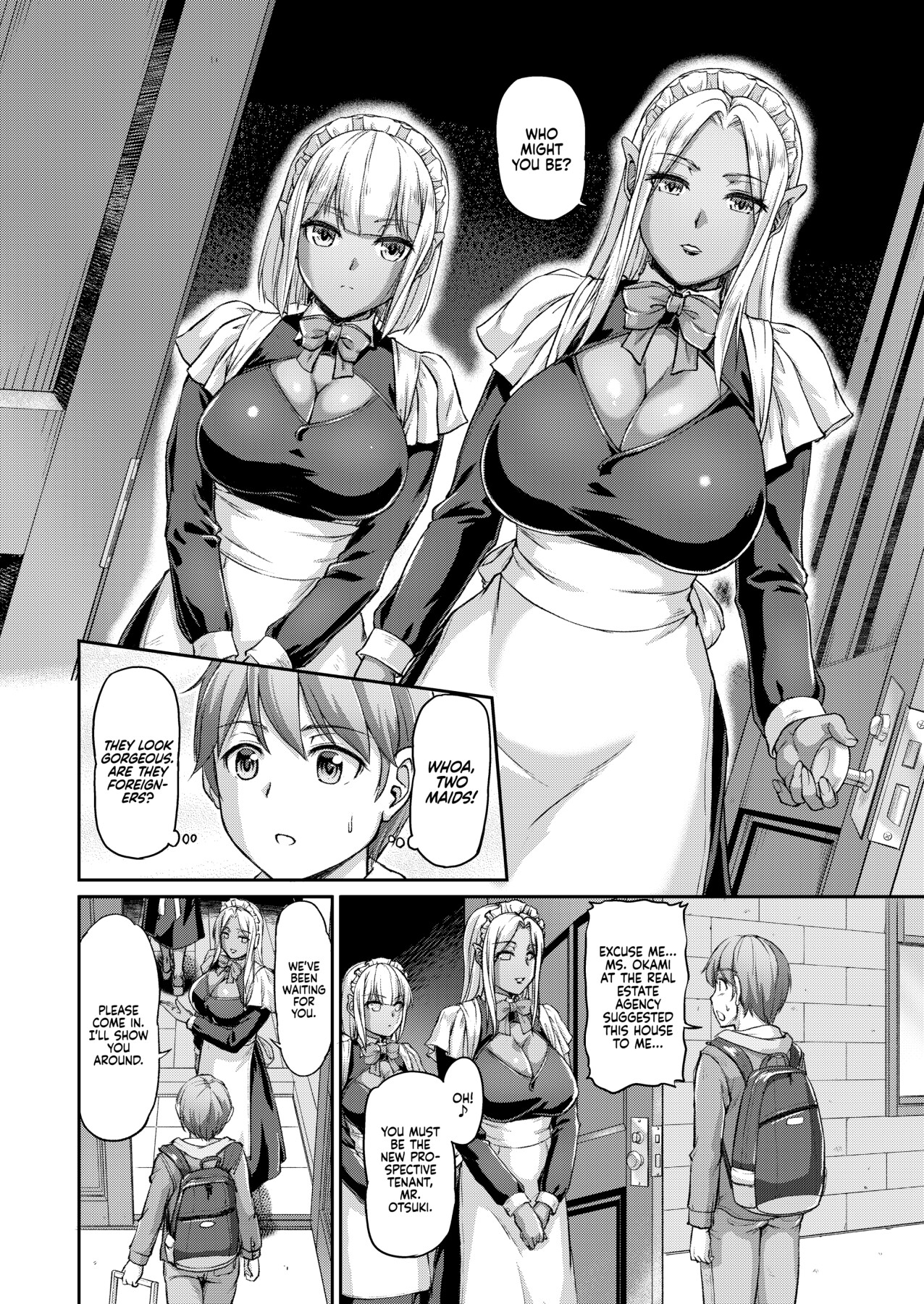 Hentai Manga Comic-Daily Life at the Monster Girl Manor-Read-5